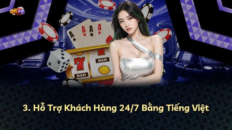 3. Hỗ Trợ Khách Hàng 24/7 Bằng Tiếng Việt