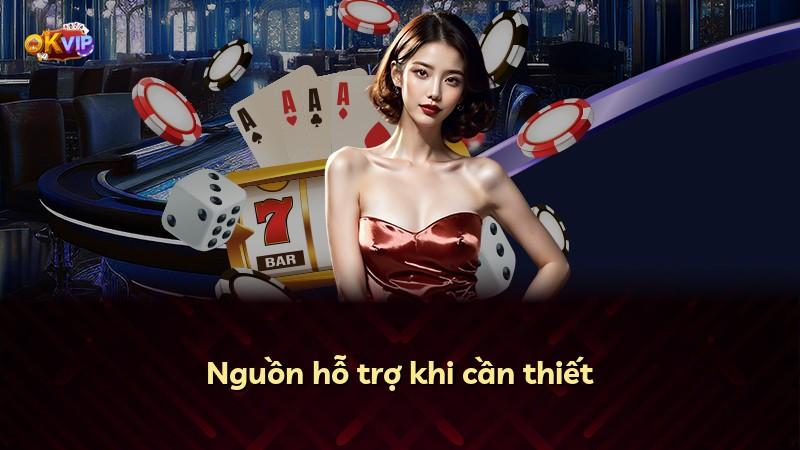 Nguồn hỗ trợ khi cần thiết